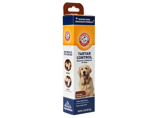 2.5oz(67.5g) tartar control toothpaste for dogs beef flavor